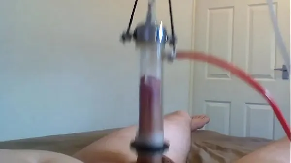 Νέα βίντεο Milking machine on cock ενέργειας