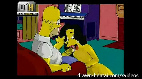 Novi videoposnetki Simpsons Porn - Threesome energije