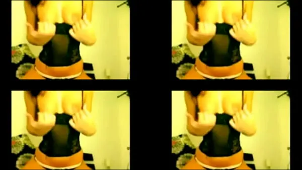 새로운 Webcam girl 에너지 동영상