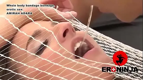 Yeni Whole-Body Bandage bondage,erotic Amira Adara enerji Videoları