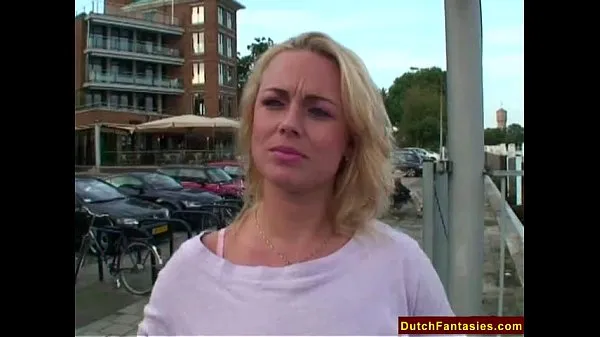 Nieuwe Natural Blonde Dutch Maiden Rough Fuck energievideo's