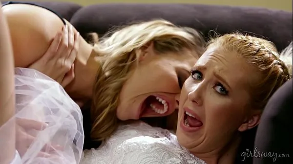 Nowe filmy Sexy Blonde Lesbians Samantha Rone and Mia Malkova energii