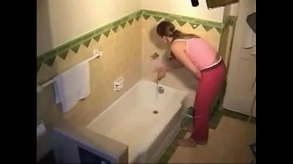 Novos vídeos de energia Hot Masturbation Girlfriend in Bathroom Hidden Cam