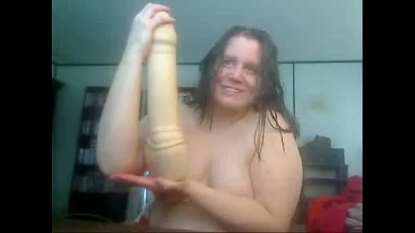 New Big Dildo in Her Pussy... Buy this product from us energy Videos
