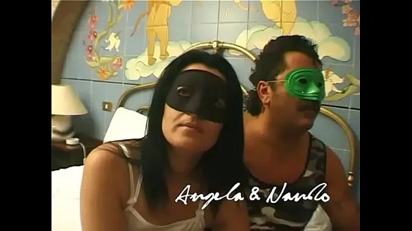Nieuwe Italian amateur couple fucking in mask energievideo's