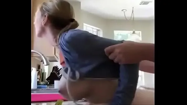 Video tenaga Surprising my wife in the dishwasher baharu