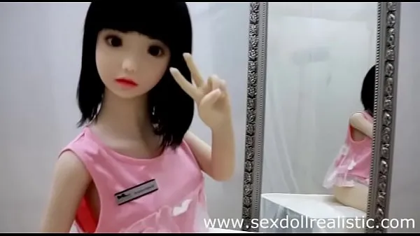Nieuwe 132cm Tina Irontechdoll beautiful love sex doll in studio sexdollrealistic energievideo's