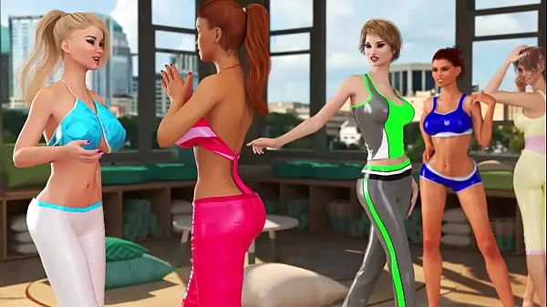 Video tenaga Futa Fuck Girl Yoga Class 3DX Video Trailer baharu