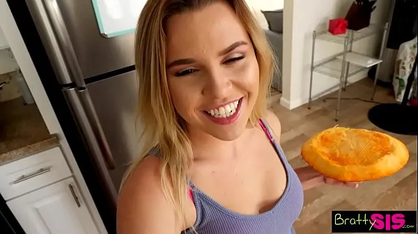 New Stepsis Aubrey catches horny stepbrother fucking the family pumpkin energy Videos