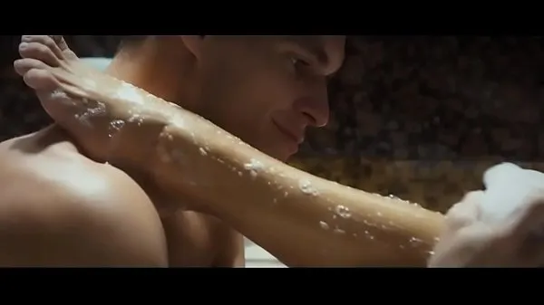 مقاطع فيديو جديدة للطاقة Sexy babe sucking off on soapy bathtub