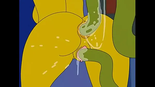 Nieuwe Marge alien sex energievideo's