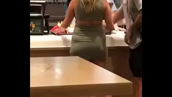 New FLAGRA - Woman fucking in line at Mc Donalds energy Videos