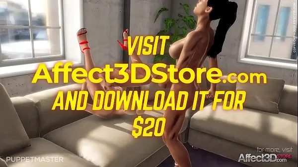 Video tenaga Hot futanari lesbian 3D Animation Game baharu
