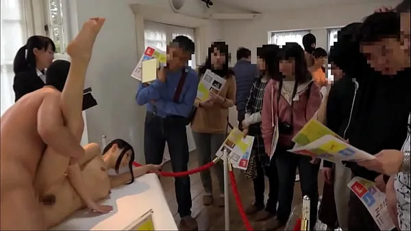 Video energi Fucking Japanese Teens At The Art Show baru