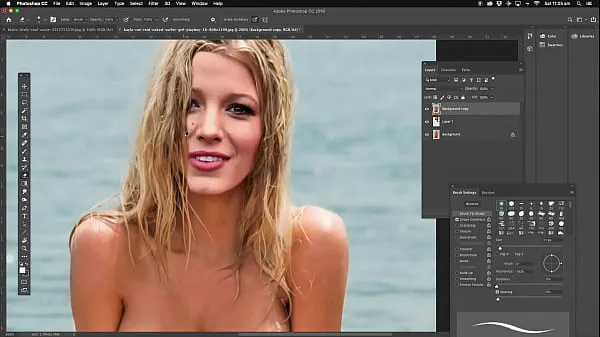 Nowe filmy Blake Lively nude "The Shaddows" in photoshop energii
