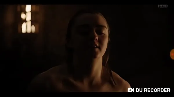 Novi videoposnetki Arya Stark sex scene energije