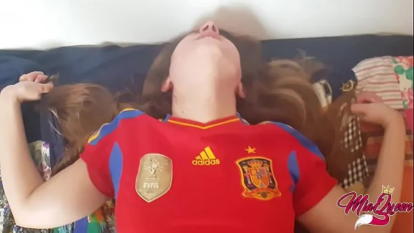 New Spaniard Horny Teen helps him to lost his virginity ( Creampie energy Videos