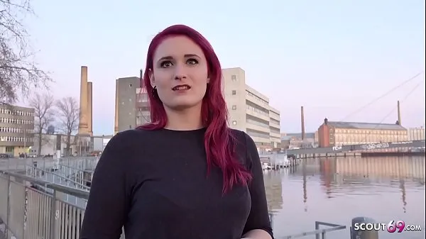 새로운 GERMAN SCOUT - Redhead Teen Melina talk to Fuck at Street Casting 에너지 동영상