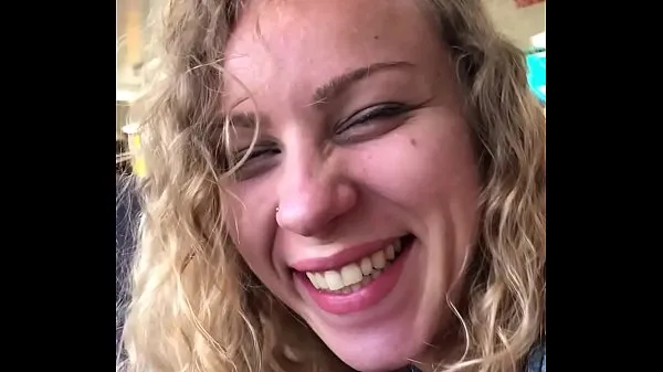 مقاطع فيديو جديدة للطاقة Angel Emily public blowjob in the train and cumswallowing