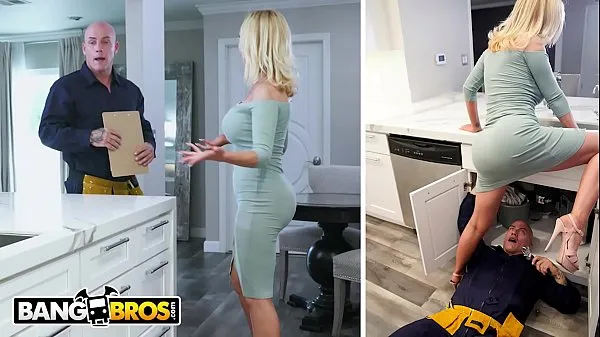 नई BANGBROS - Nikki Benz Gets Her Pipes Fixed By Plumber Derrick Pierce ऊर्जा वीडियो