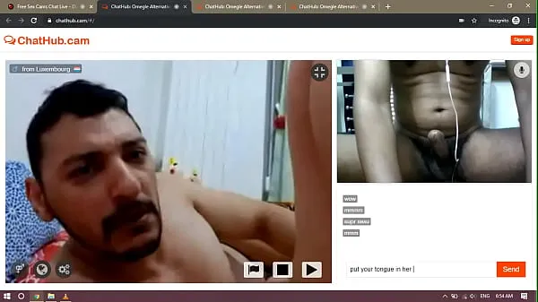 New Man eats pussy on webcam energi videoer