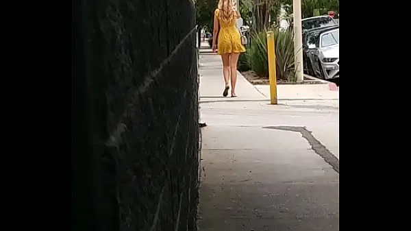 새로운 CANDID sexy blonde 에너지 동영상