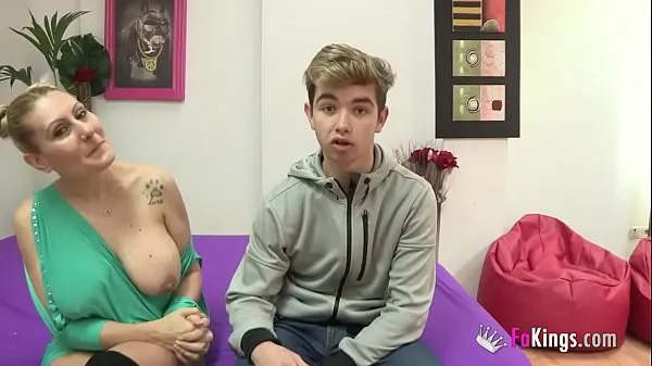 New Nuria and her ENORMOUS BOOBIES fuck a 18yo rookie that "has her son's age energy Videos