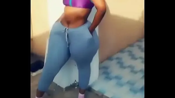 Nieuwe African girl big ass (wide hips energievideo's