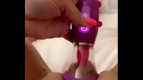 Nieuwe Pussy lick toy energievideo's