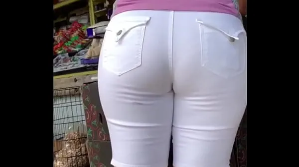 Neue Ass in white pants 4Energievideos