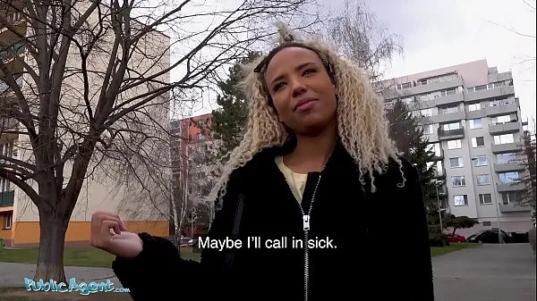 Nya Public Agent Ebony Dutch babe fucked by a big cock in POV energivideor