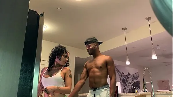 New Sexy Latina Putting the Groceries away then take a Big Black Dick (Part 2 energy Videos