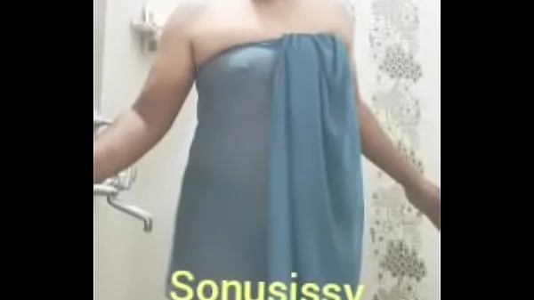 New Sonusissy navel play in bathroom energy Videos