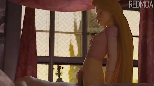 Video tenaga Rapunzel Inocene Giving A Little Bit In Portuguese (LankaSis baharu