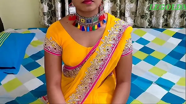 Novi videoposnetki What do you look like in a yellow color saree, my dear energije