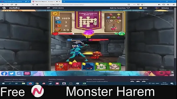 نئی Monster Harem توانائی کی ویڈیوز