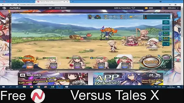 Video tenaga Versus Tales X( free game nutaku ) RPG baharu