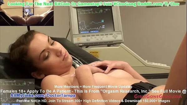مقاطع فيديو جديدة للطاقة CLOV - Naomi Alice Undergoes Orgasm Research, Inc By Doctor Tampa