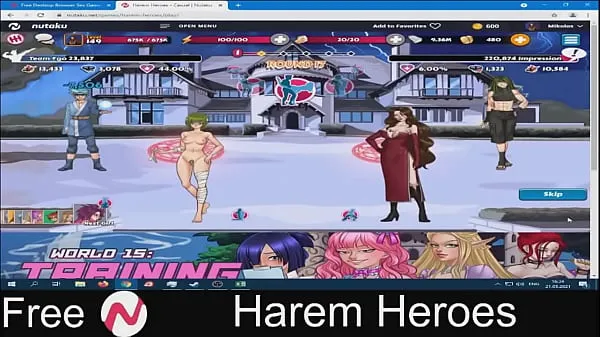 نئی Harem Heroes توانائی کی ویڈیوز