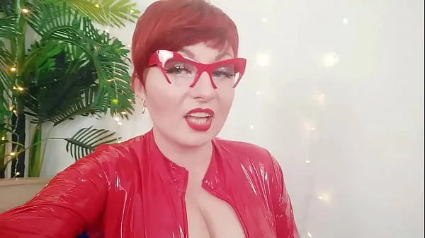 วิดีโอพลังงานPVC play sexy girl teasing in vinyl shiny tight clothes - Arya Granderใหม่