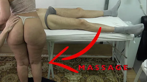 New Maid Masseuse with Big Butt let me Lift her Dress & Fingered her Pussy While she Massaged my Dick energy Videos