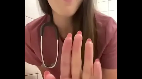 Video energi nurse masturbates in hospital bathroom baru