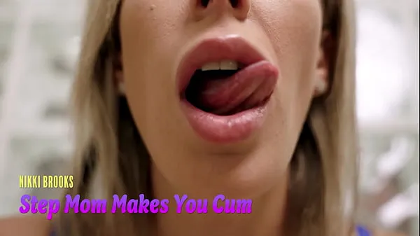 Video tenaga Step Mom Makes You Cum with Just her Mouth - Nikki Brooks - ASMR baharu