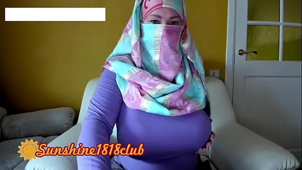 مقاطع فيديو جديدة للطاقة Muslim sex arab girl in hijab with big tits and wet pussy cams October 14th