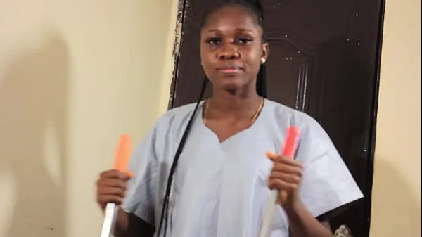 مقاطع فيديو جديدة للطاقة Innocent maid pounded by her boss
