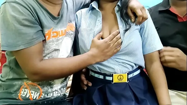 New Two boys fuck college girl|Hindi Clear Voice energy Videos