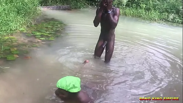 Nowe filmy BANG KING EMPIRE - ENJOYING SLOW AND STEADY SEX IN THE STREAM WITH AFRICAN EBONY VILLAGE HUNTER'S WIFE energii
