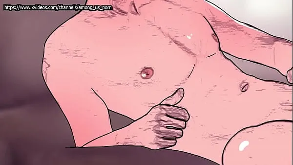 Νέα βίντεο One Piece yaoi - Luffy cums after masturbating - anime hentai ενέργειας