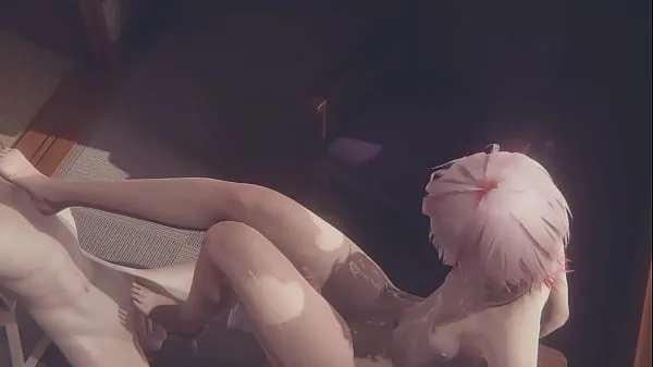新Yaoi Femboy - Fer Hardsex with creampie in his mouth and his ass twice - Sissy crossdress Japanese Asian Manga Anime Game Porn Gay能源视频