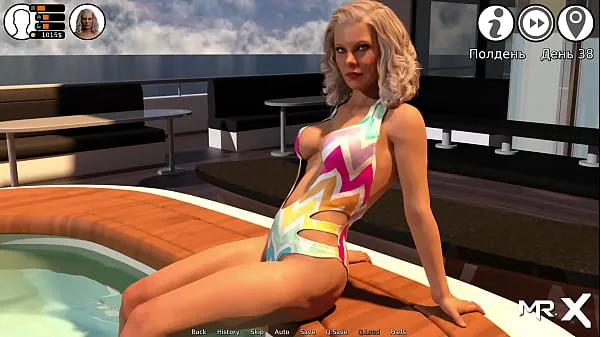 New WaterWorld - Tight swimsuit and sex in cabin E1 energi videoer
